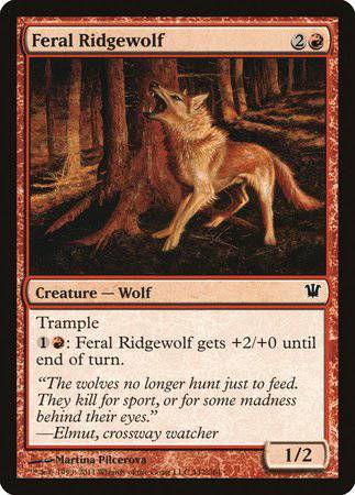 Feral Ridgewolf [Innistrad] - Destination Retro