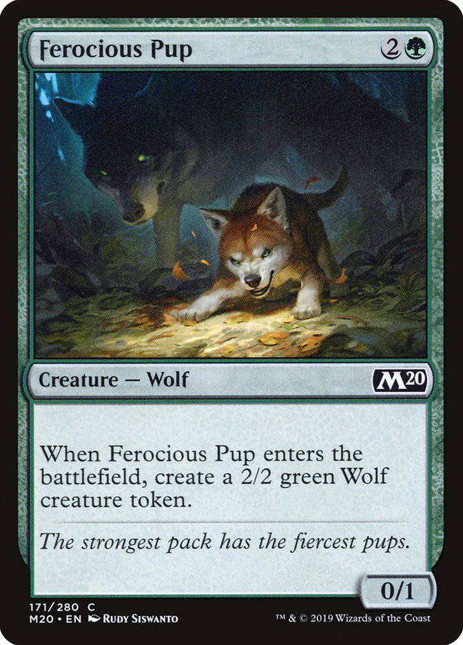 Ferocious Pup [Core Set 2020] - Destination Retro