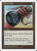 Feroz's Ban [Fifth Edition] - Destination Retro