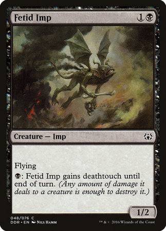 Fetid Imp [Duel Decks: Nissa vs. Ob Nixilis] - Destination Retro