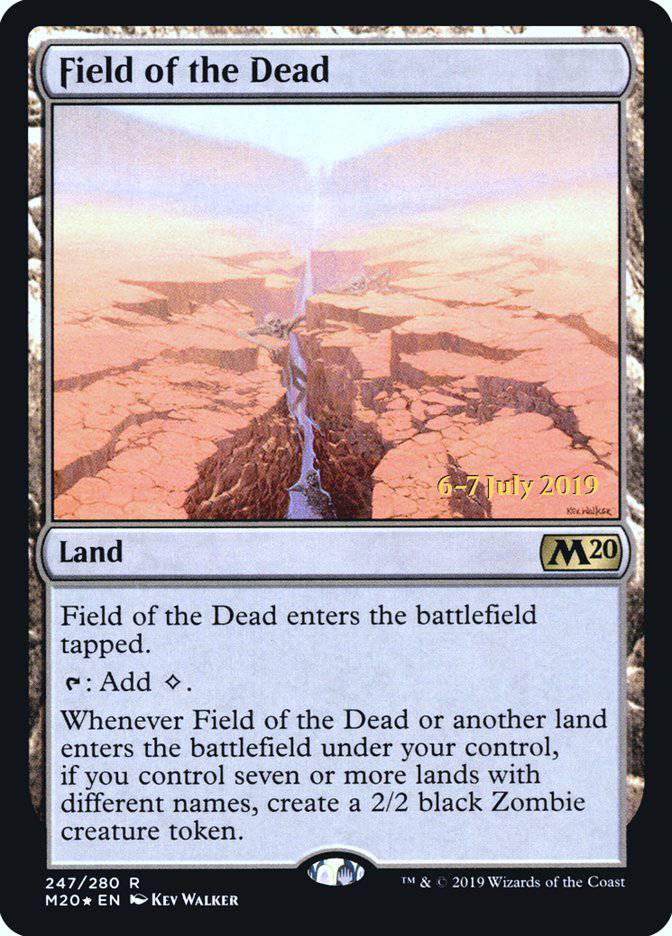 Field of the Dead  [Core Set 2020 Prerelease Promos] - Destination Retro