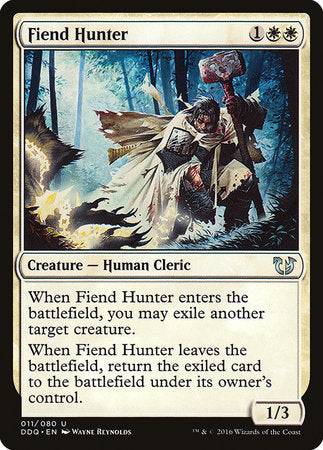 Fiend Hunter [Duel Decks: Blessed vs. Cursed] - Destination Retro