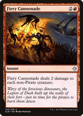 Fiery Cannonade [Ixalan] - Destination Retro