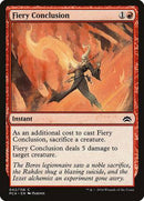 Fiery Conclusion [Planechase Anthology] - Destination Retro