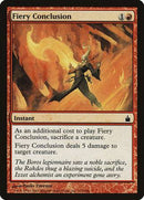 Fiery Conclusion [Ravnica: City of Guilds] - Destination Retro