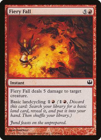 Fiery Fall [Duel Decks: Knights vs. Dragons] - Destination Retro