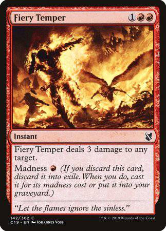 Fiery Temper [Commander 2019] - Destination Retro
