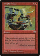 Final Fortune [Mirage] - Destination Retro