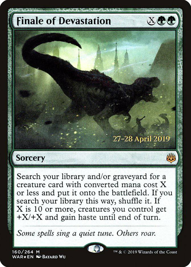 Finale of Devastation  [War of the Spark Prerelease Promos] - Destination Retro