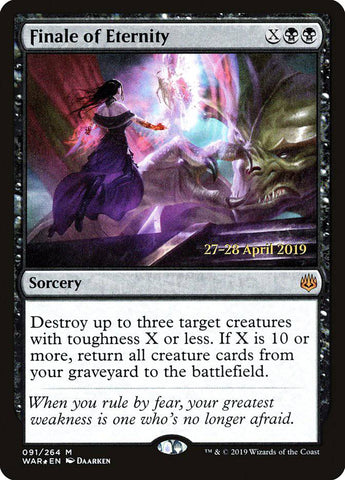 Finale of Eternity  [War of the Spark Prerelease Promos] - Destination Retro