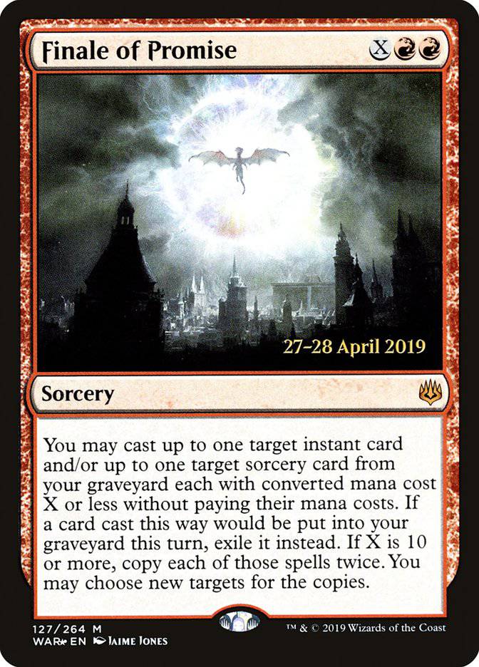 Finale of Promise  [War of the Spark Prerelease Promos] - Destination Retro
