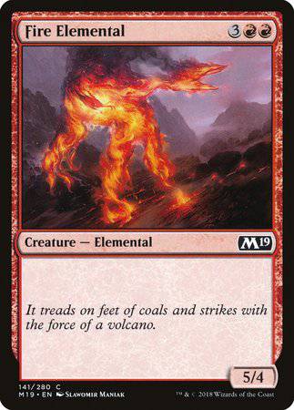 Fire Elemental [Core Set 2019] - Destination Retro