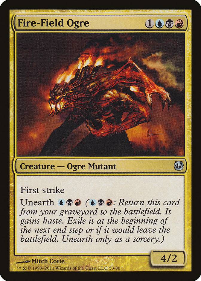 Fire-Field Ogre [Duel Decks: Ajani vs. Nicol Bolas] - Destination Retro