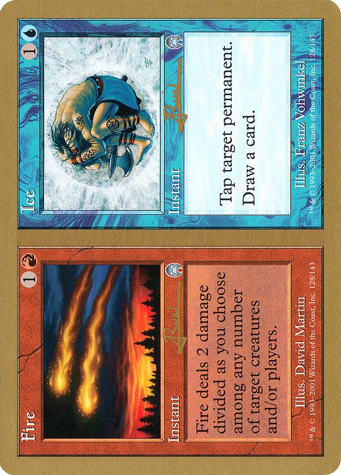 Fire // Ice (Antoine Ruel) [World Championship Decks 2001] - Destination Retro