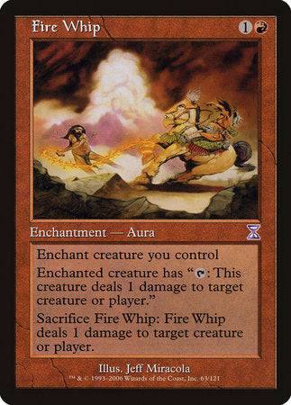 Fire Whip [Time Spiral Timeshifted] - Destination Retro
