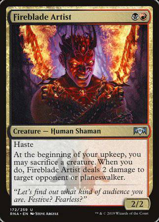 Fireblade Artist [Ravnica Allegiance] - Destination Retro