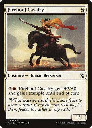 Firehoof Cavalry [Khans of Tarkir] - Destination Retro