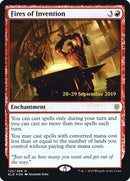 Fires of Invention  [Throne of Eldraine Prerelease Promos] - Destination Retro