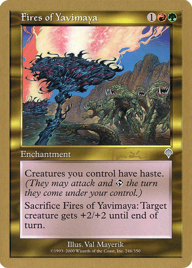 Fires of Yavimaya (Jan Tomcani) [World Championship Decks 2001] - Destination Retro