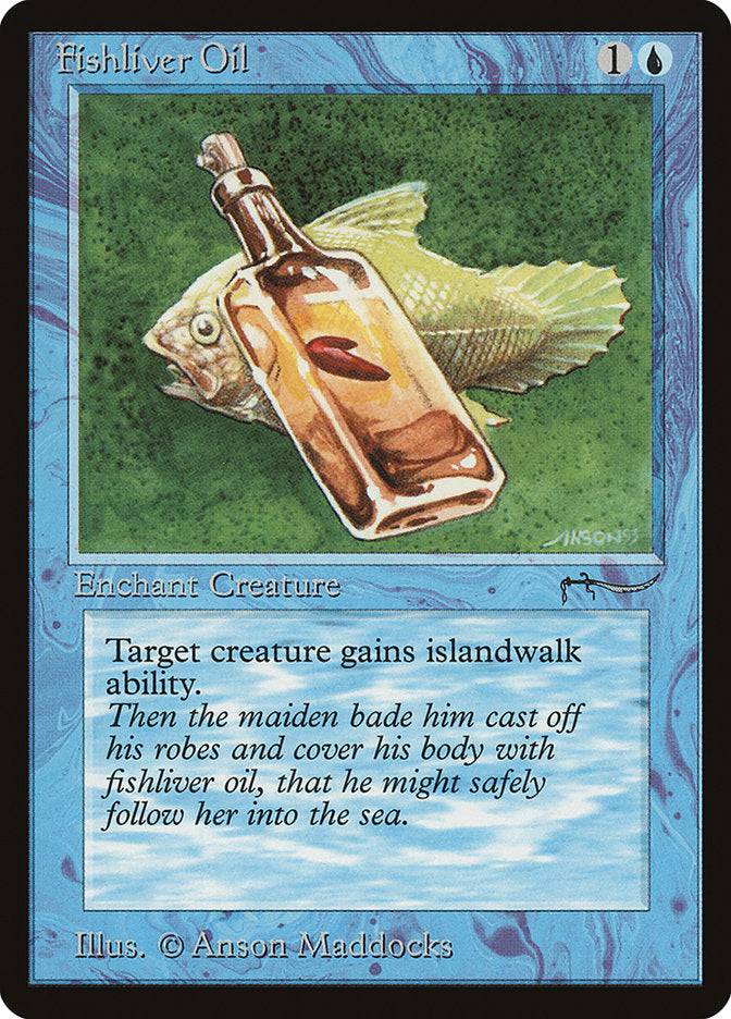 Fishliver Oil (Light Mana Cost) [Arabian Nights] - Destination Retro