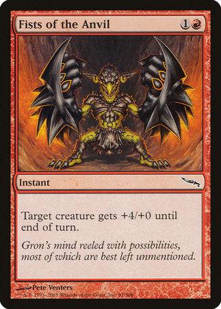 Fists of the Anvil [Mirrodin] - Destination Retro