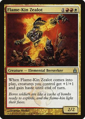 Flame-Kin Zealot [Ravnica: City of Guilds] - Destination Retro