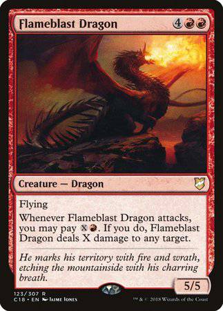 Flameblast Dragon [Commander 2018] - Destination Retro
