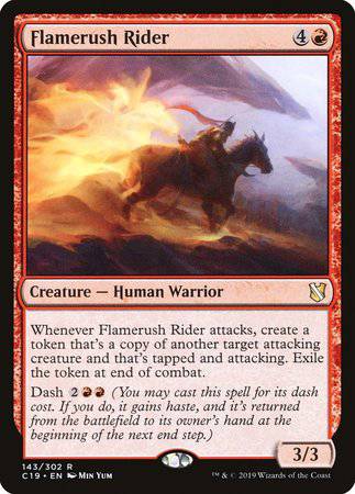 Flamerush Rider [Commander 2019] - Destination Retro