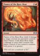 Flames of the Raze-Boar [Ravnica Allegiance] - Destination Retro