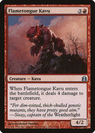 Flametongue Kavu [Commander 2011] - Destination Retro