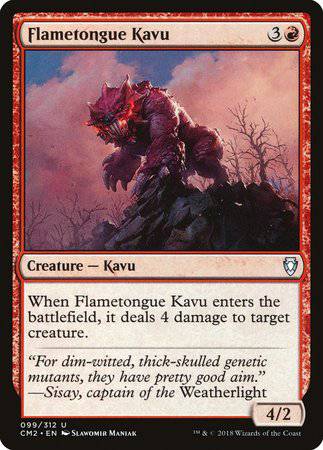 Flametongue Kavu [Commander Anthology Volume II] - Destination Retro