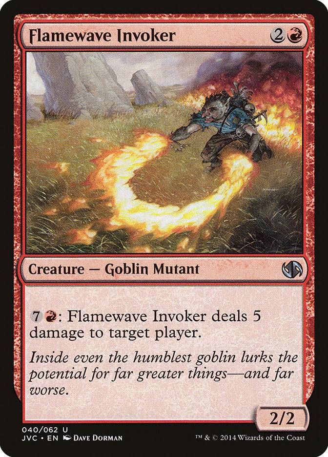 Flamewave Invoker [Duel Decks Anthology] - Destination Retro
