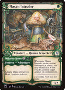 Flaxen Intruder // Welcome Home (Showcase) [Throne of Eldraine] - Destination Retro