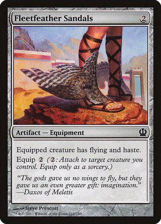 Fleetfeather Sandals [Theros] - Destination Retro