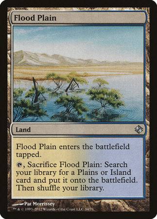 Flood Plain [Duel Decks: Venser vs. Koth] - Destination Retro