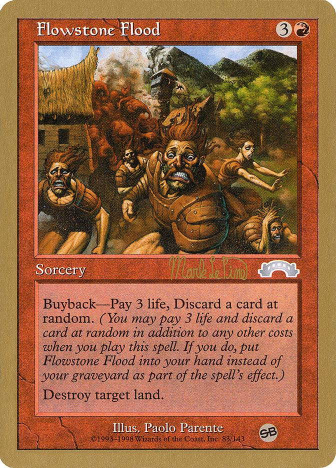 Flowstone Flood (Mark Le Pine) (SB) [World Championship Decks 1999] - Destination Retro