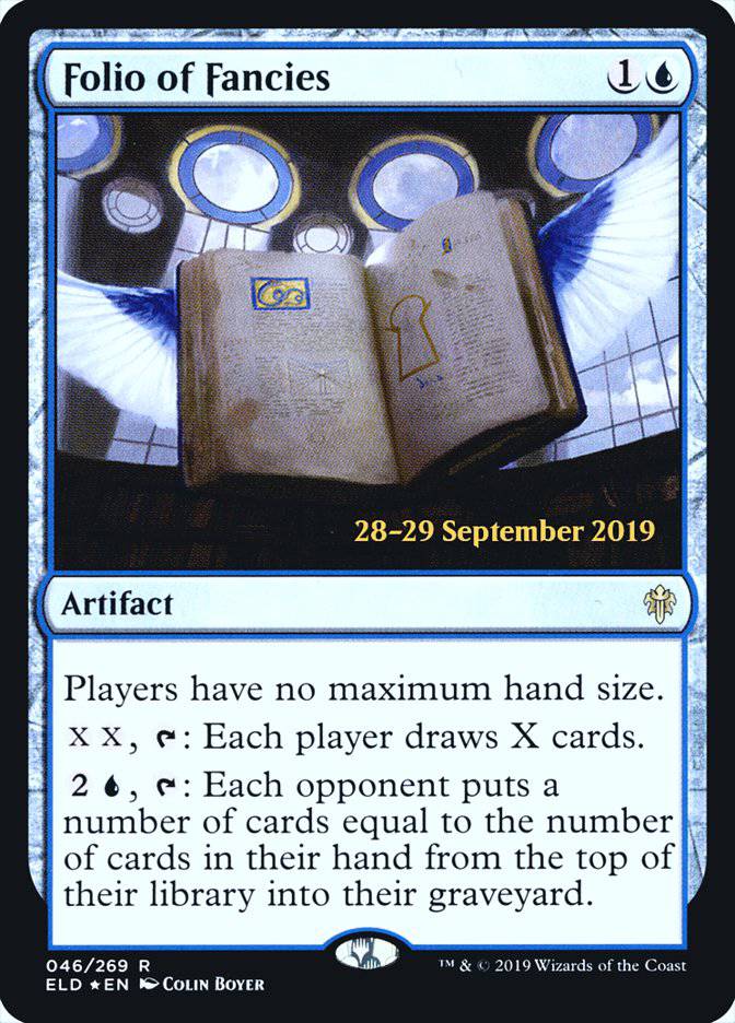 Folio of Fancies  [Throne of Eldraine Prerelease Promos] - Destination Retro