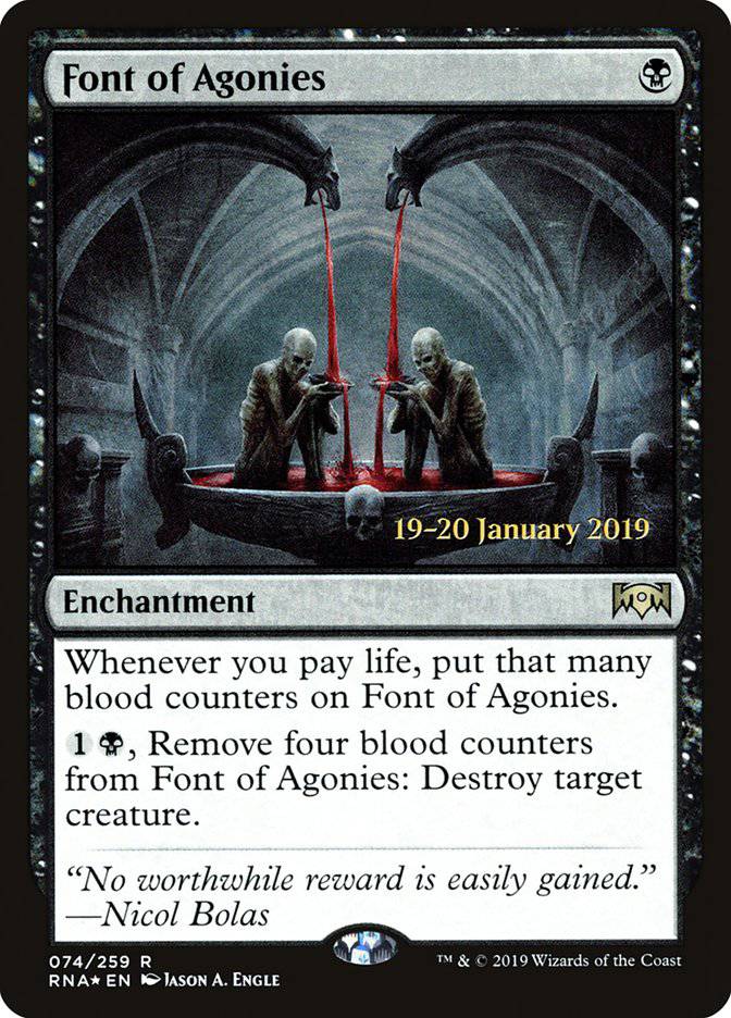 Font of Agonies [Ravnica Allegiance Prerelease Promos] - Destination Retro