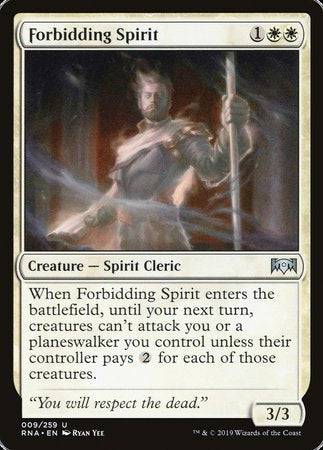Forbidding Spirit [Ravnica Allegiance] - Destination Retro