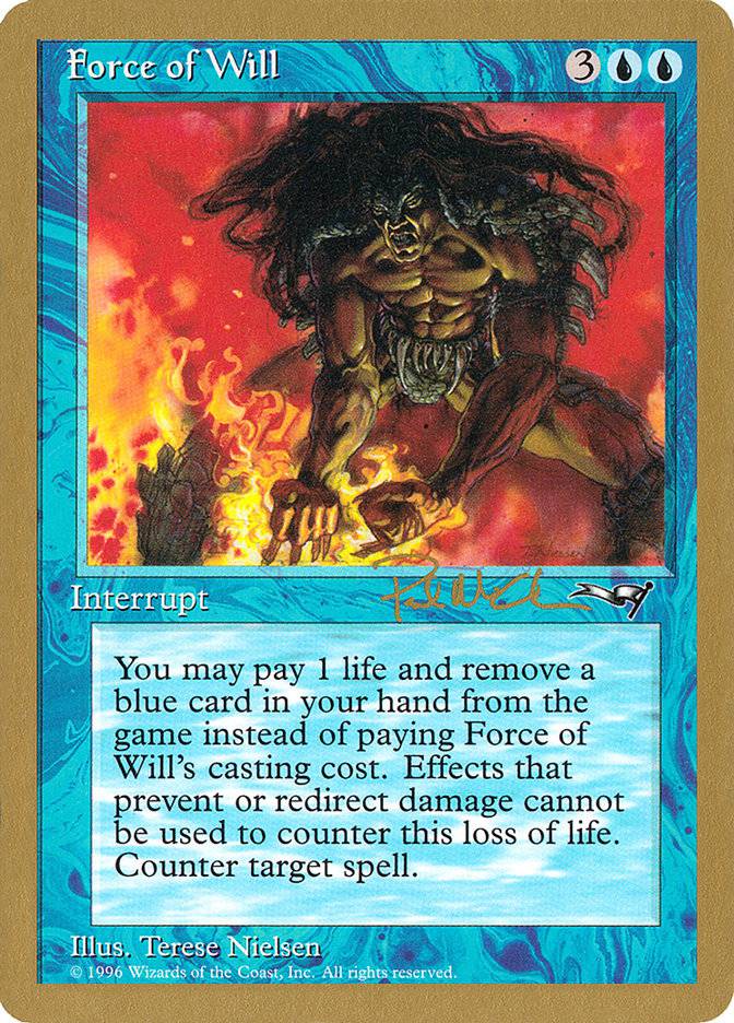 Force of Will (Paul McCabe) [World Championship Decks 1997] - Destination Retro