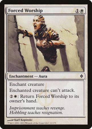 Forced Worship [New Phyrexia] - Destination Retro