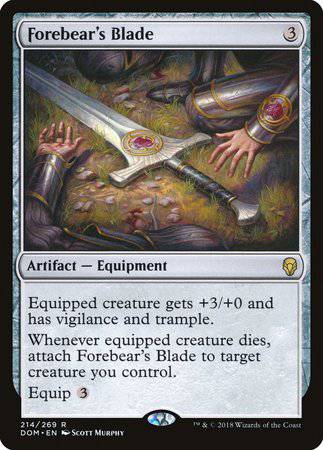 Forebear's Blade [Dominaria] - Destination Retro