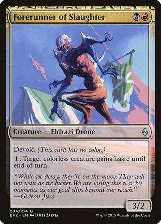Forerunner of Slaughter [Battle for Zendikar] - Destination Retro