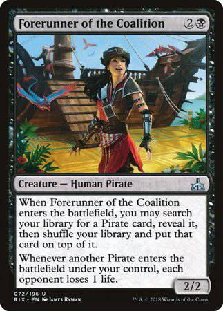 Forerunner of the Coalition [Rivals of Ixalan] - Destination Retro