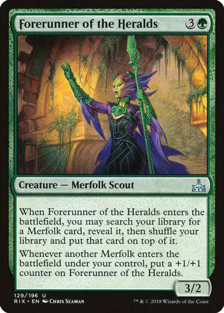 Forerunner of the Heralds [Rivals of Ixalan] - Destination Retro