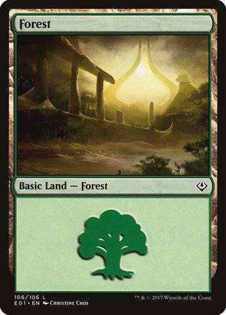 Forest (106) [Archenemy: Nicol Bolas] - Destination Retro