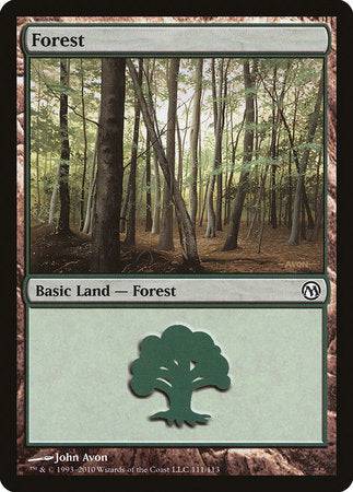 Forest (111) [Duels of the Planeswalkers] - Destination Retro