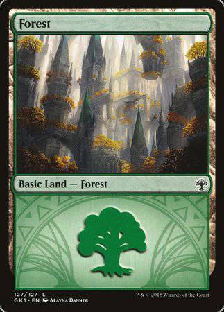 Forest (127) [GRN Guild Kit] - Destination Retro