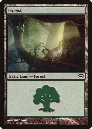 Forest (152) [Planechase 2012] - Destination Retro