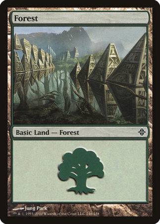Forest (246) [Rise of the Eldrazi] - Destination Retro